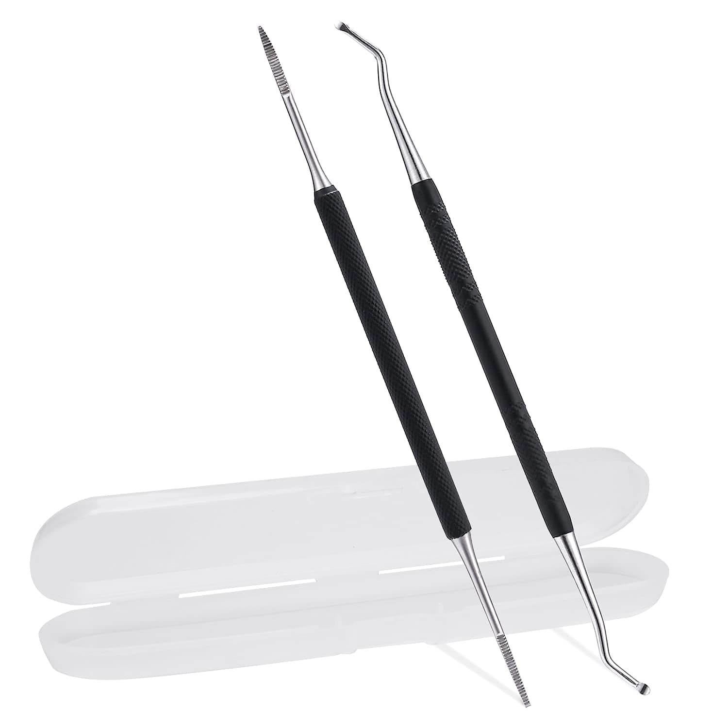 2PCS Ingrown Toenail File and Lifter with Storage Case,Yinyin100% Stainless Steel Ingrown Toenail Tool,Double Sided Professional Grade Nail Cleaner Tool … Health & Beauty > Personal Care > Cosmetics > Cosmetic Tools > Nail Tools YINYIN Black  