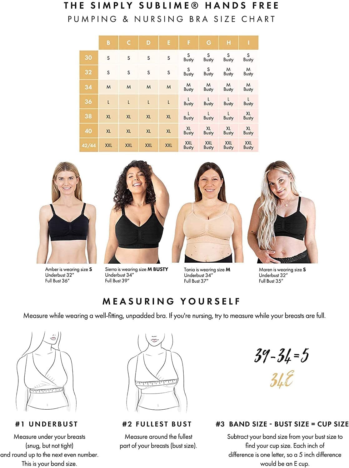 3-Pack Hands Free Pumping Bra Wash, Wear, Spare Bundle (X-Large-Busty)
