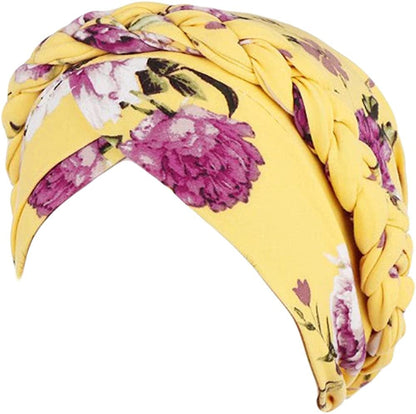 3 Pack Womens Printed Turban Hat Head Wraps Covers Chemo Cancer Beanies Cap Headwear Apparel & Accessories > Clothing Accessories > Headwear Qiabao   