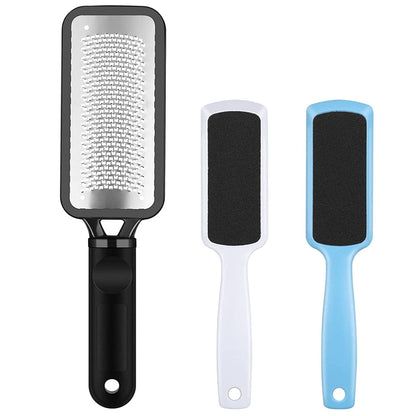 3 Pieces Colossal Foot Files Kit Foot Scrubber Foot Rasp and Double-Sided Heel File Pedicure Tools Callus Remover Stainless Steel Foot Grater for Dead Skin Professional Health & Beauty > Personal Care > Foot Care BTYMS 3 X Foot Files&rasp  