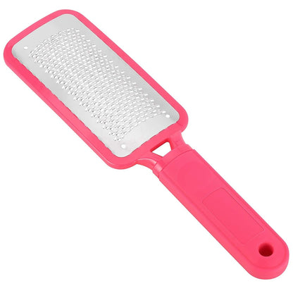 3 Pieces Colossal Foot Files Kit Foot Scrubber Foot Rasp and Double-Sided Heel File Pedicure Tools Callus Remover Stainless Steel Foot Grater for Dead Skin Professional Health & Beauty > Personal Care > Foot Care BTYMS Pink  