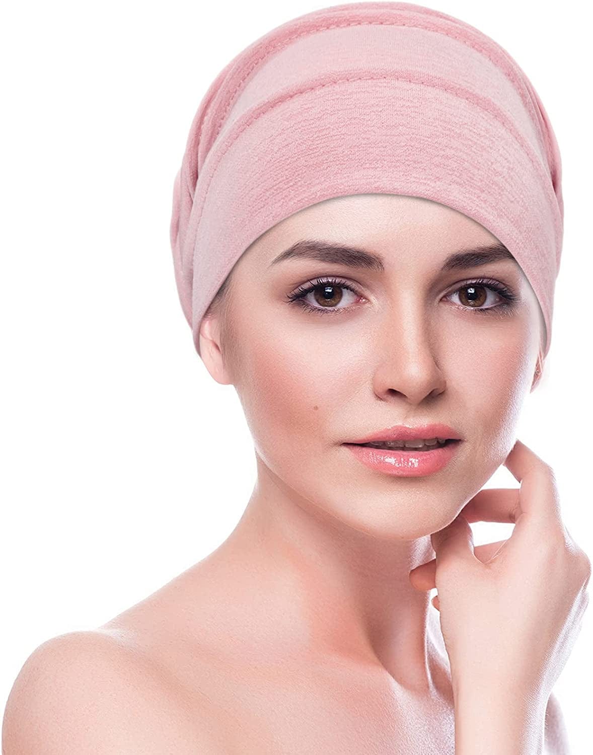 3 Pieces Slouchy Beanies Womens Headwear Sleeping Beanies Head Wrap Hat Soft Stretchy Elastic Headwear Apparel & Accessories > Clothing Accessories > Headwear Syhood   