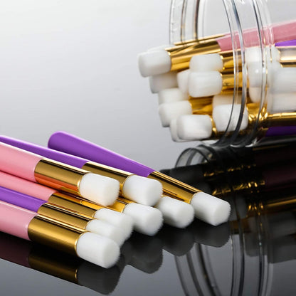 30 Pieces Lash Shampoo Brushes, Eyelash Extension Cleansing Brush Peel off Blackhead Remover Tool Nose Pore Deep Cleaning Brush Cosmetic Lash Cleanser Brush Facial Cleansing Brushes (Purple, Pink) Health & Beauty > Personal Care > Cosmetics > Cosmetic Tools > Makeup Tools Shappy   