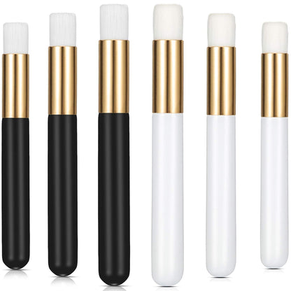 30 Pieces Lash Shampoo Brushes, Eyelash Extension Cleansing Brush Peel off Blackhead Remover Tool Nose Pore Deep Cleaning Brush Cosmetic Lash Cleanser Brush Facial Cleansing Brushes (Purple, Pink) Health & Beauty > Personal Care > Cosmetics > Cosmetic Tools > Makeup Tools Shappy White  