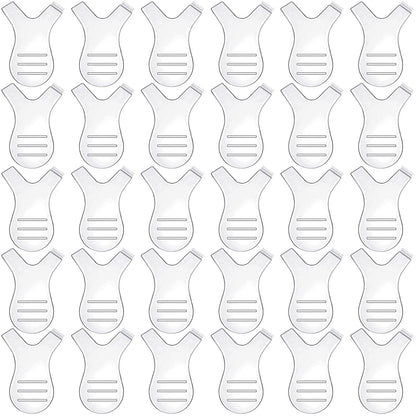 30 Pieces Y Lash Lift Tool Y Shape Eyelash Brush Comb Lash Perm Lift Brush Silicone Grafting Eyelash Lift Brush for Eyelash Extension Makeup Tool (Clear Color) Health & Beauty > Personal Care > Cosmetics > Cosmetic Tools > Makeup Tools Yaomiao Clear Color  