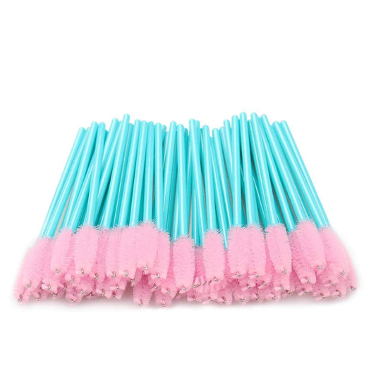 300 Pack Disposable Mascara Wands Eye Lash Brushes Eyelash Extension Tool Makeup Brush Kit, Blue/Pink Health & Beauty > Personal Care > Cosmetics > Cosmetic Tools > Makeup Tools myaokue-up Blue/Pink-300pcs  