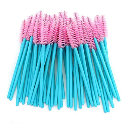 300 Pack Disposable Mascara Wands Eye Lash Brushes Eyelash Extension Tool Makeup Brush Kit, Blue/Pink Health & Beauty > Personal Care > Cosmetics > Cosmetic Tools > Makeup Tools myaokue-up   