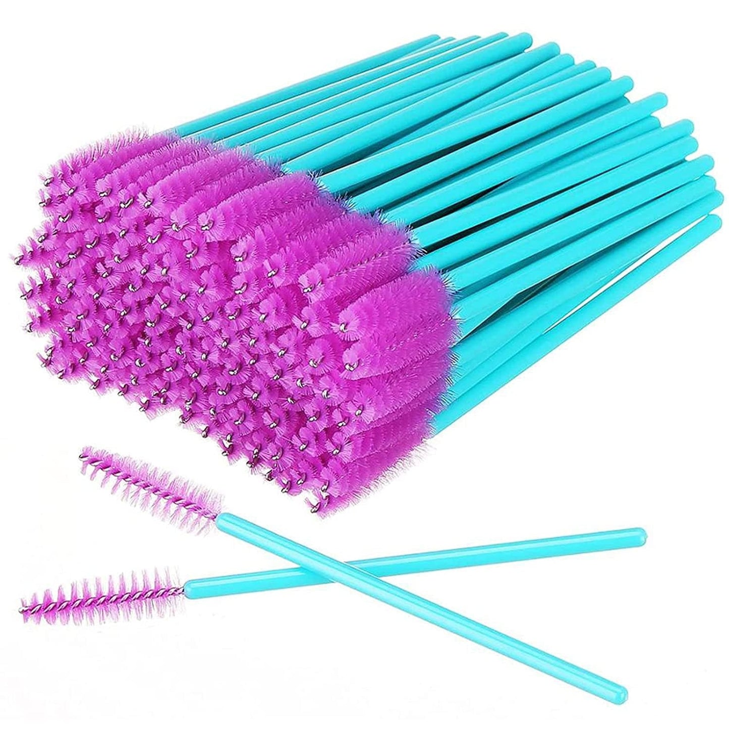 300 Pack Disposable Mascara Wands Eye Lash Brushes Eyelash Extension Tool Makeup Brush Kit, Blue/Pink Health & Beauty > Personal Care > Cosmetics > Cosmetic Tools > Makeup Tools myaokue-up Blue/Purple-300pcs  