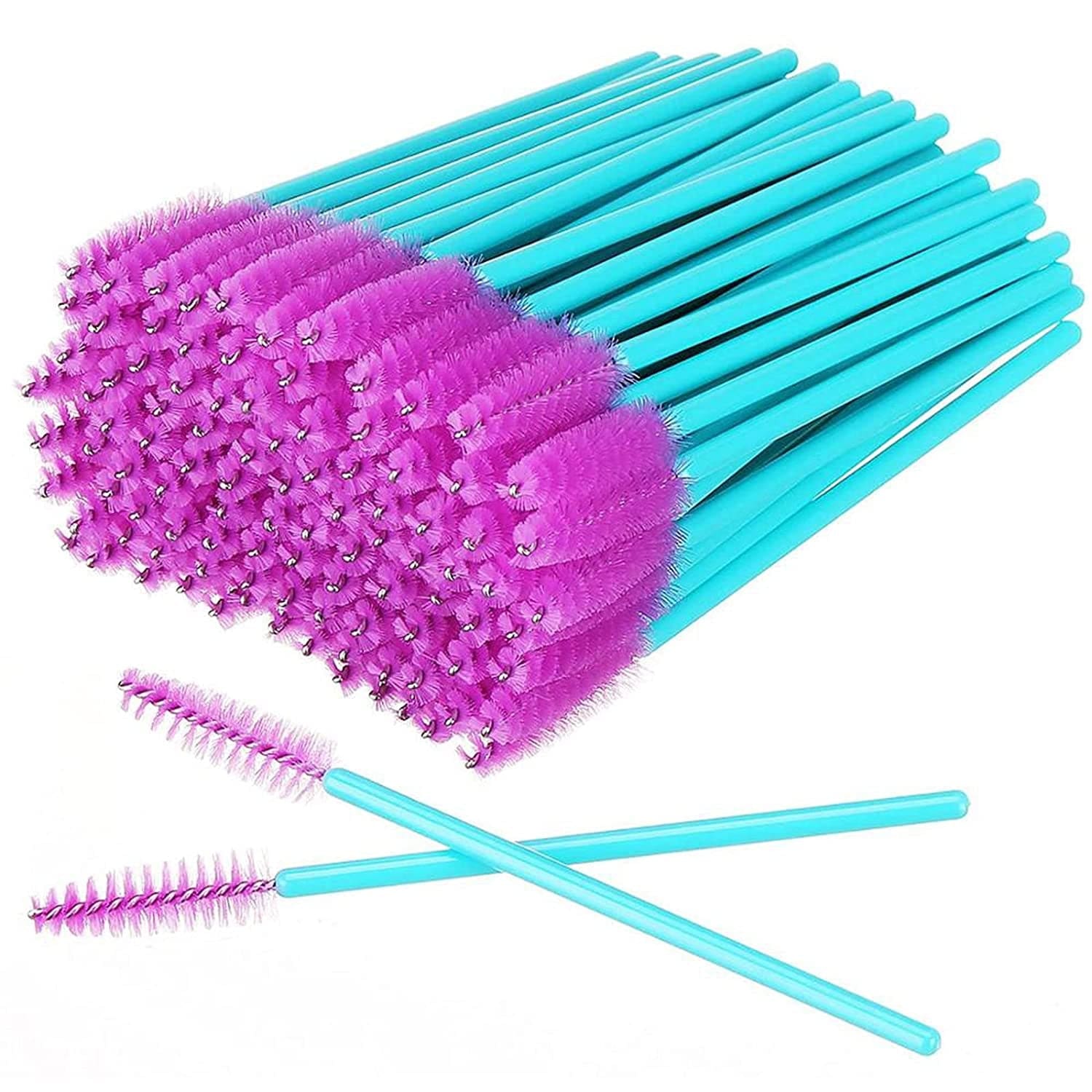 300 Pack Disposable Mascara Wands Eye Lash Brushes Eyelash Extension Tool Makeup Brush Kit, Blue/Pink Health & Beauty > Personal Care > Cosmetics > Cosmetic Tools > Makeup Tools myaokue-up Blue/Purple-300pcs  