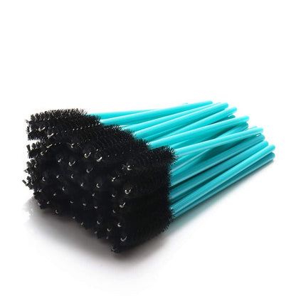 300 Pack Disposable Mascara Wands Eye Lash Brushes Eyelash Extension Tool Makeup Brush Kit, Blue/Pink Health & Beauty > Personal Care > Cosmetics > Cosmetic Tools > Makeup Tools myaokue-up Blue/Black-100pcs  
