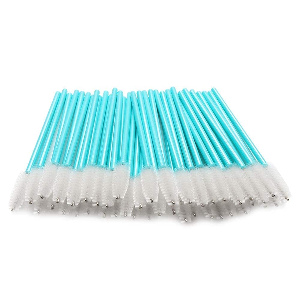 300 Pack Disposable Mascara Wands Eye Lash Brushes Eyelash Extension Tool Makeup Brush Kit, Blue/Pink Health & Beauty > Personal Care > Cosmetics > Cosmetic Tools > Makeup Tools myaokue-up Blue/White-300pcs  
