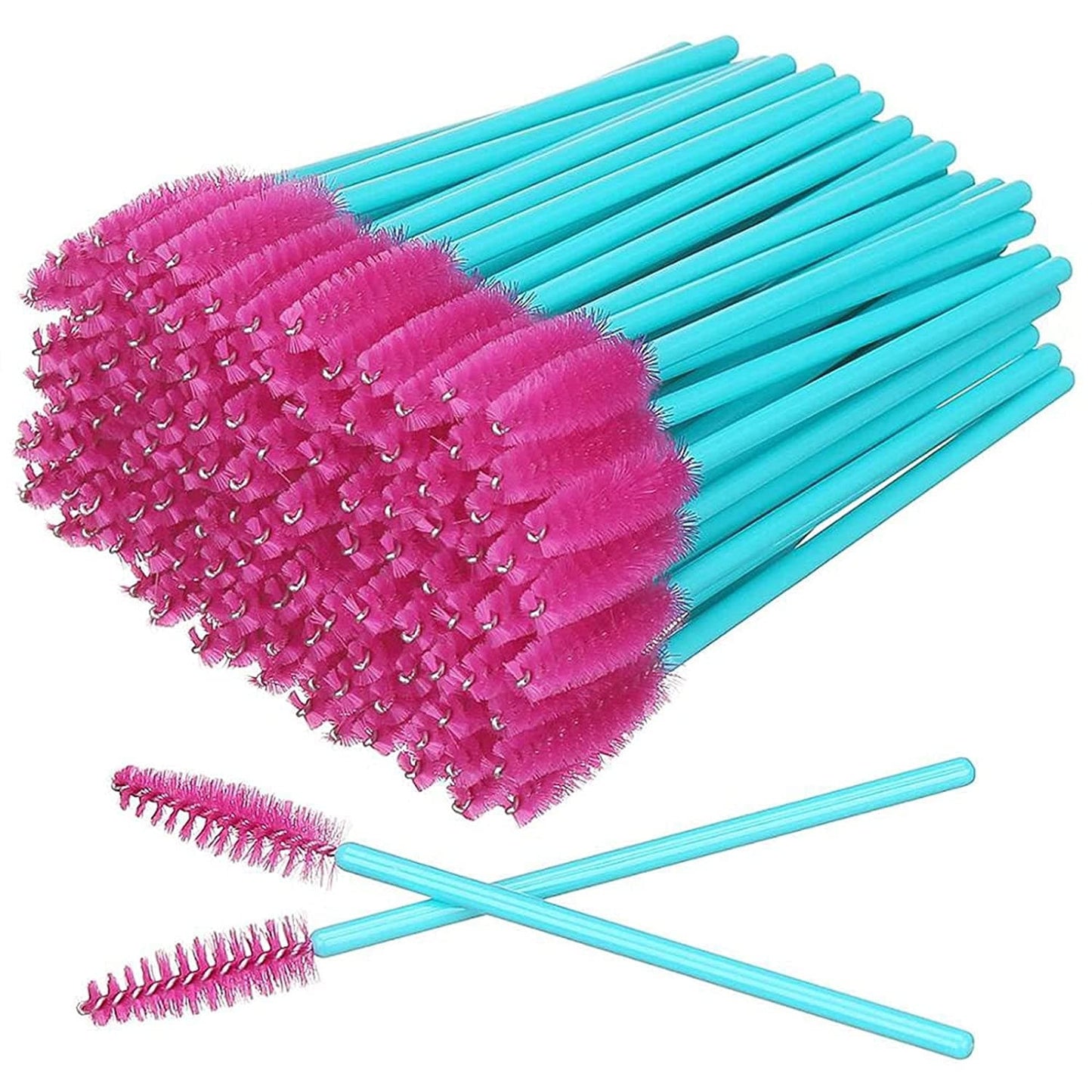 300 Pack Disposable Mascara Wands Eye Lash Brushes Eyelash Extension Tool Makeup Brush Kit, Blue/Pink Health & Beauty > Personal Care > Cosmetics > Cosmetic Tools > Makeup Tools myaokue-up Blue/Rose-300pcs  