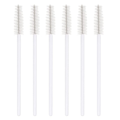 300 Pack Eyelash Mascara Wands Disposable Lash Brushes for Extensions Makeup Brush Applicators Tool Kit, White/White Health & Beauty > Personal Care > Cosmetics > Cosmetic Tools > Makeup Tools Mekupeu   