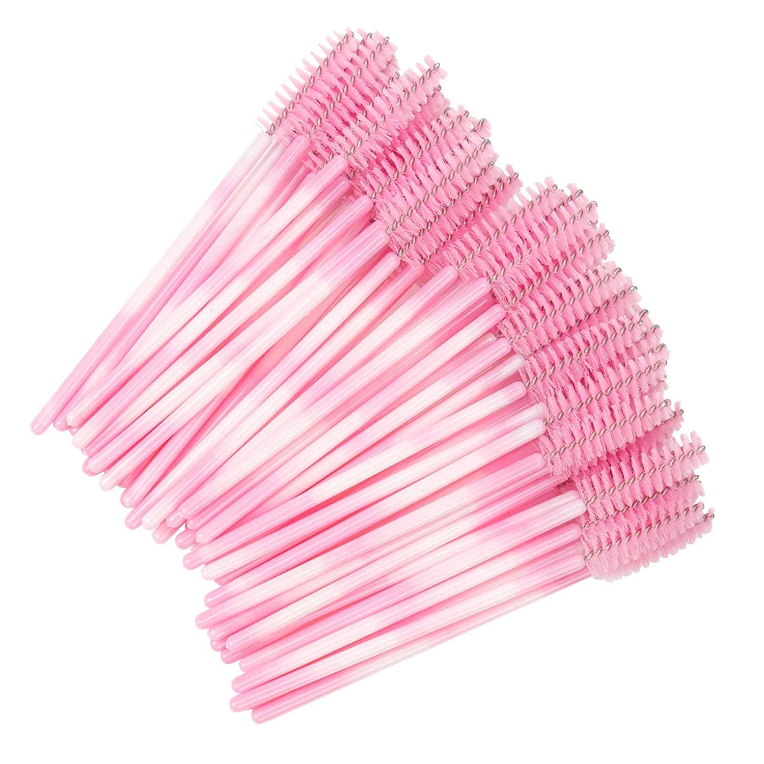 300 Pack Mascara Wands Disposable Eyelash Brushes for Lash Extensions Eye Brow Applicators Makeup Brush Tool, Gold/Black Health & Beauty > Personal Care > Cosmetics > Cosmetic Tools > Makeup Tools Yisu New Pink-300pcs  