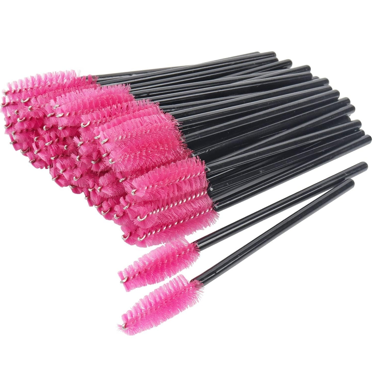 300 Pack Mascara Wands Disposable Eyelash Brushes for Lash Extensions Eye Brow Applicators Makeup Brush Tool, Gold/Black Health & Beauty > Personal Care > Cosmetics > Cosmetic Tools > Makeup Tools Yisu Black-Rose100pcs  