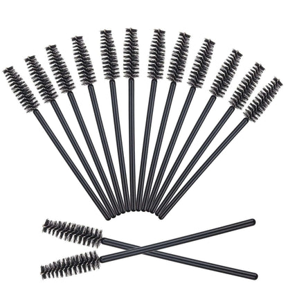 300 Pack Mascara Wands Disposable Eyelash Brushes for Lash Extensions Eye Brow Applicators Makeup Brush Tool, Gold/Black Health & Beauty > Personal Care > Cosmetics > Cosmetic Tools > Makeup Tools Yisu Black-Handle300pcs  