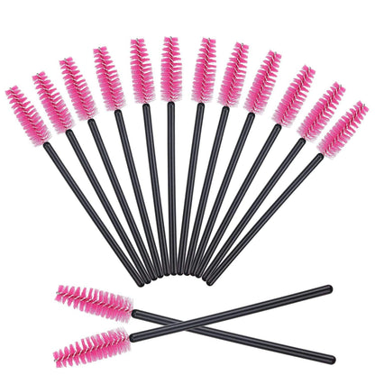 300 Pack Mascara Wands Disposable Eyelash Brushes for Lash Extensions Eye Brow Applicators Makeup Brush Tool, Gold/Black Health & Beauty > Personal Care > Cosmetics > Cosmetic Tools > Makeup Tools Yisu Black-Rose300pcs  