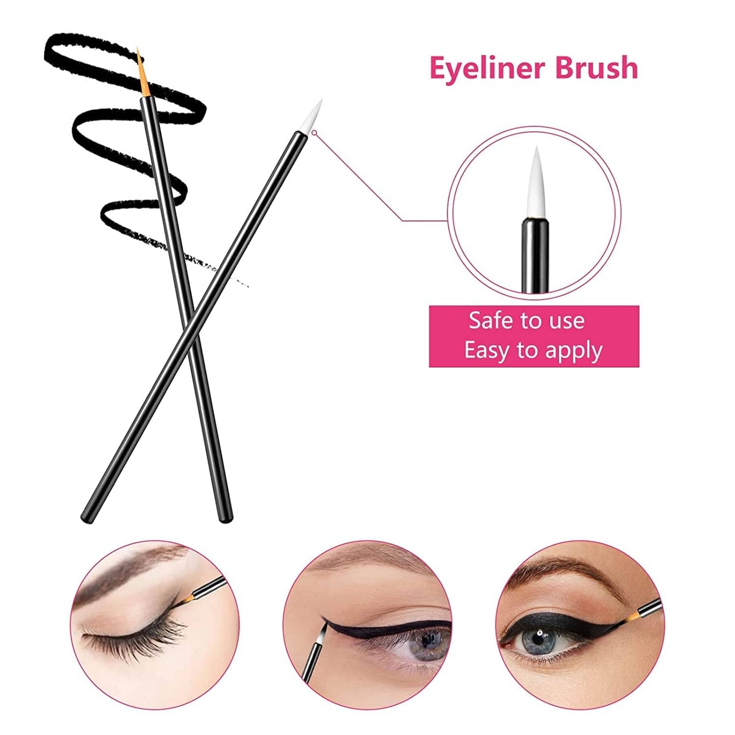 300PCS Disposable Makeup Applicators Tools Kit, Include 100 Disposable Lip Brushes Lip Wands 100 Mascara Brushes Wands Applicator 50 Eyeliner Brushes 50 Eyeshadow Brushes for Eyes and Lips Makeup Health & Beauty > Personal Care > Cosmetics > Cosmetic Tools > Makeup Tools LIONVISON   