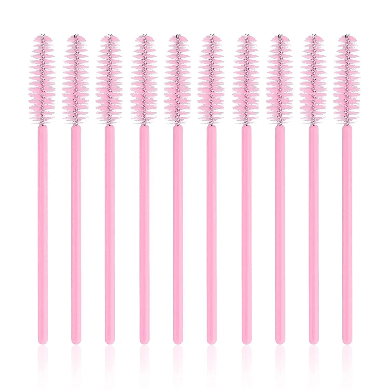 300PCS Eyelash Brush, Disposable Eyelash Mascara Brushes Wands Applicator Tools Makeup Brush Kits (Pink) Health & Beauty > Personal Care > Cosmetics > Cosmetic Tools > Makeup Tools G2PLUS   