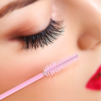300PCS Eyelash Brush, Disposable Eyelash Mascara Brushes Wands Applicator Tools Makeup Brush Kits (Pink) Health & Beauty > Personal Care > Cosmetics > Cosmetic Tools > Makeup Tools G2PLUS   
