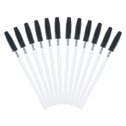 300PCS Eyelash Brush, Disposable Eyelash Mascara Brushes Wands Applicator Tools Makeup Brush Kits (Pink) Health & Beauty > Personal Care > Cosmetics > Cosmetic Tools > Makeup Tools G2PLUS Transparent Black  