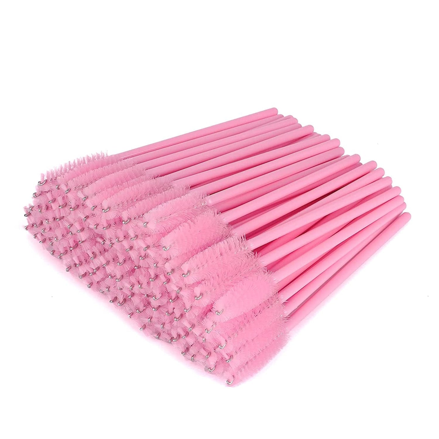 300PCS Eyelash Brush, Disposable Eyelash Mascara Brushes Wands Applicator Tools Makeup Brush Kits (Pink) Health & Beauty > Personal Care > Cosmetics > Cosmetic Tools > Makeup Tools G2PLUS Baby Pink  