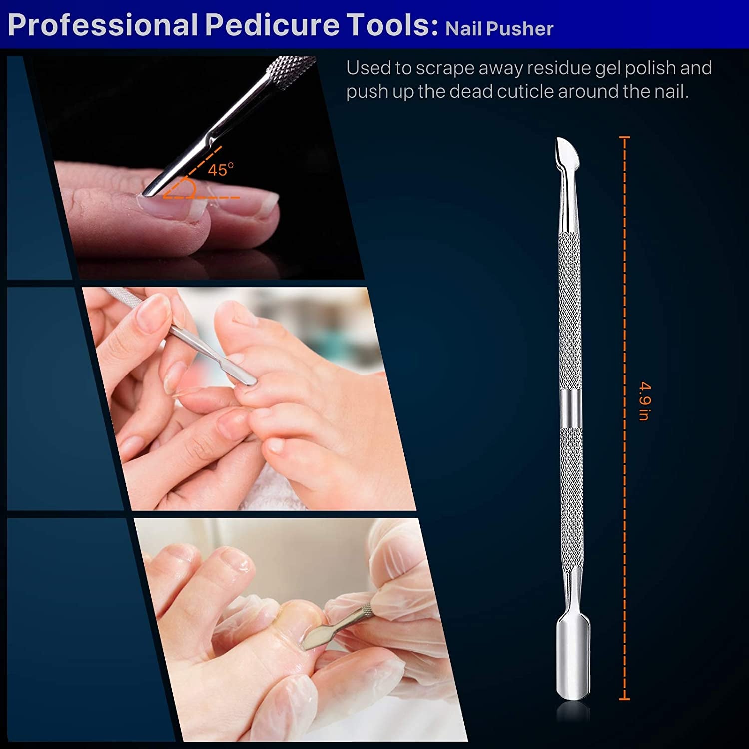 Ingrown Toenail Tool Kit 6PCS, Ingrown Toenail File and Lifter Double Sided, Sterilizable Stainless Steel Material,Pedicure Tools Professional Health & Beauty > Personal Care > Cosmetics > Cosmetic Tools > Nail Tools konovo   