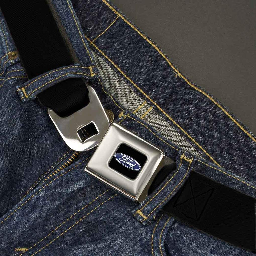 Buckle-Down Seatbelt Belt - Black - 1.0" Wide - 20-36 Inches in Length Apparel & Accessories > Clothing Accessories > Belts Buckle-Down   