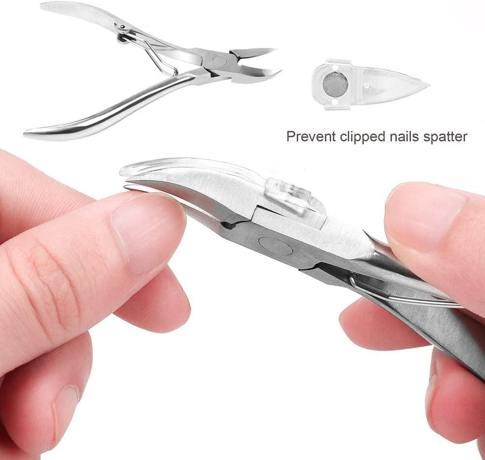 Bcabo Upgraded 8Pcs/Set Ingrown Toenail Tools Kit, Premium Nail Treatment Foot Tool, Ingrown Toenail Removal Correction Clippers, Surgery Grade Ingrown Toe Nail File Lifter, Professional Pedicure Tool Health & Beauty > Personal Care > Cosmetics > Cosmetic Tools > Nail Tools Bcabo   