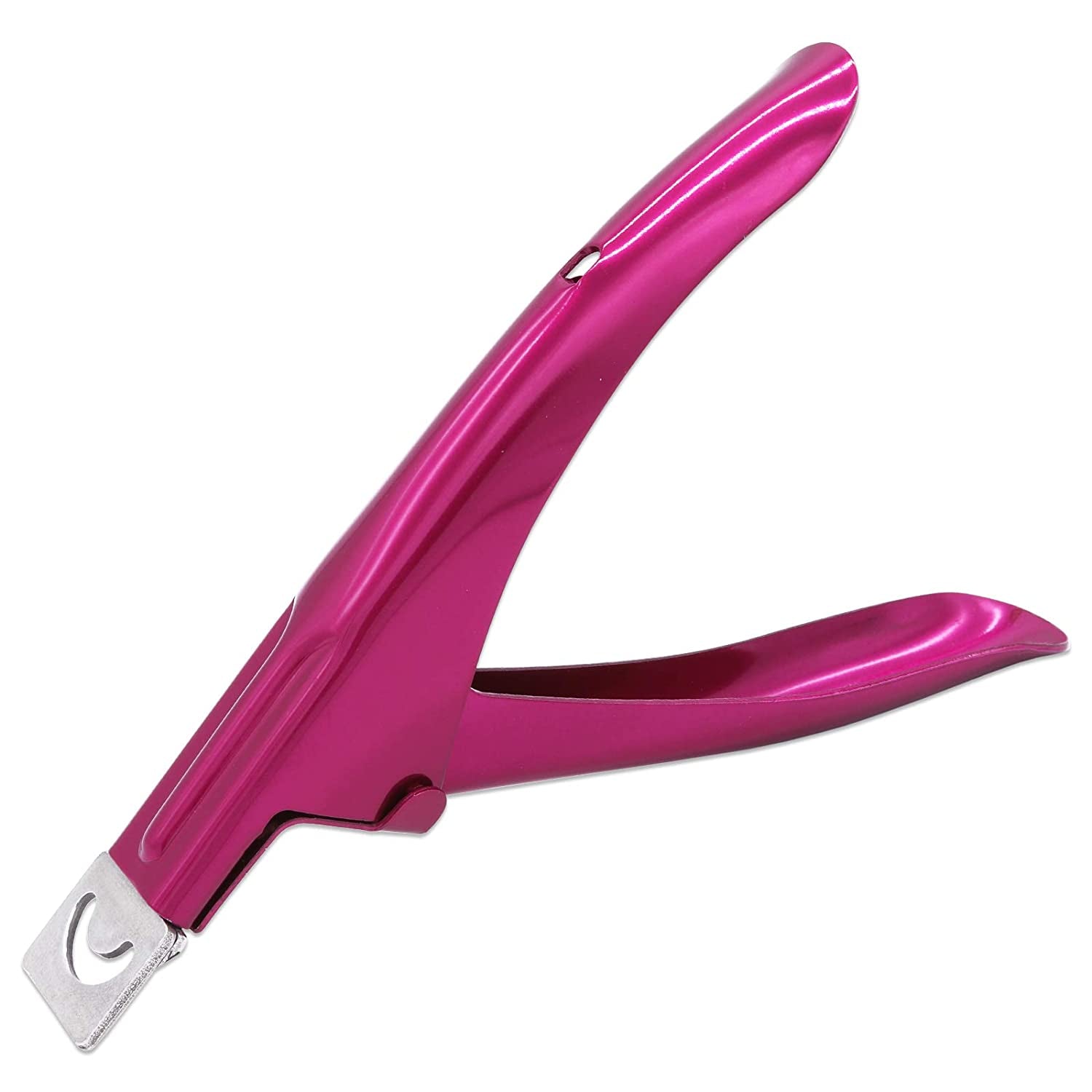 PANA USA Professional Stainless Steel Acrylic Nail Tips Clipper Cutter - False Nails/Fake Nails/Artificial Nails Trimmers for Nail Manicure Pedicure, Clip Tool for Home Nail Art DIY (Silver) Health & Beauty > Personal Care > Cosmetics > Cosmetic Tools > Nail Tools Pana Rose Red  
