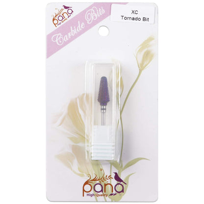 PANA USA 3/32” Purple Tornado Nail Carbide Drill Bit - Fast Remove for Acrylic or Hard Gels Remover Professional Manicure Pedicure Rotary Tool- Extra Coarse Health & Beauty > Personal Care > Cosmetics > Cosmetic Tools > Nail Tools PANA   