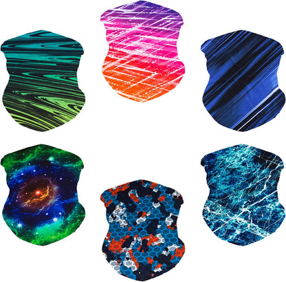 LOTUYACY Outdoor Wide Headband, Neck Gaiter Windproof Scarf Sunscreen Breathable Bandana for Men&Women,Multi Function Headwear Apparel & Accessories > Clothing Accessories > Headwear LOTUYACY Boho 2  