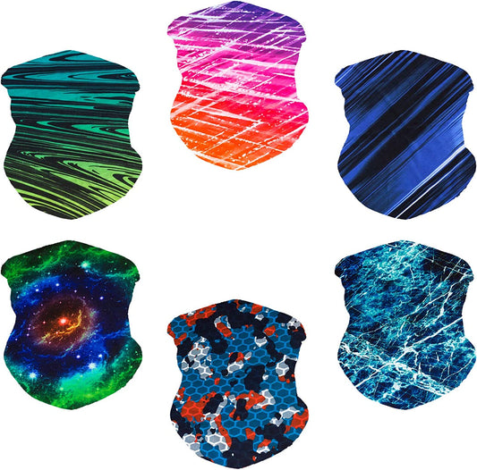 LOTUYACY Outdoor Wide Headband, Neck Gaiter Windproof Scarf Sunscreen Breathable Bandana for Men&Women,Multi Function Headwear Apparel & Accessories > Clothing Accessories > Headwear LOTUYACY Boho 2  