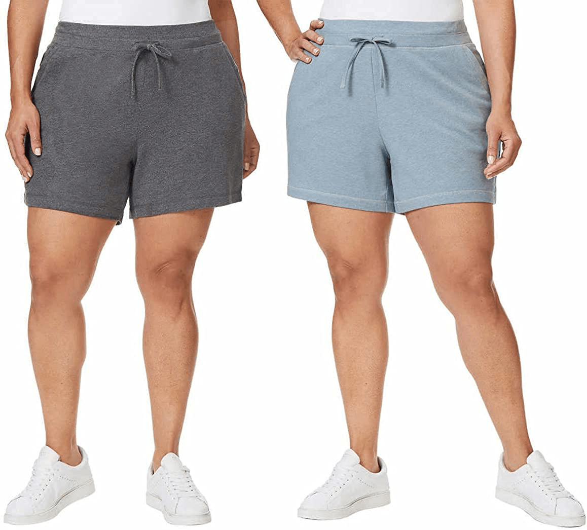 32 DEGREES Cool Womens 2-Pack Pull on Short Apparel & Accessories > Clothing > Shorts Kylie Max   