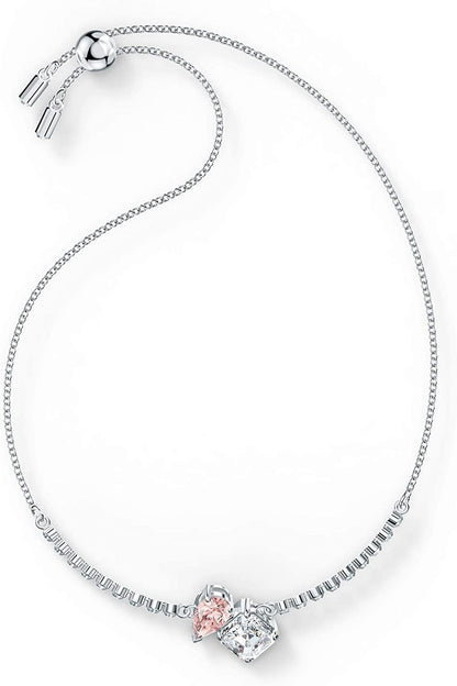 Swarovski Attract Soul Jewelry Collection, Pink Crystals, Clear Crystals Apparel & Accessories > Jewelry > Bracelets SWAROVSKI   