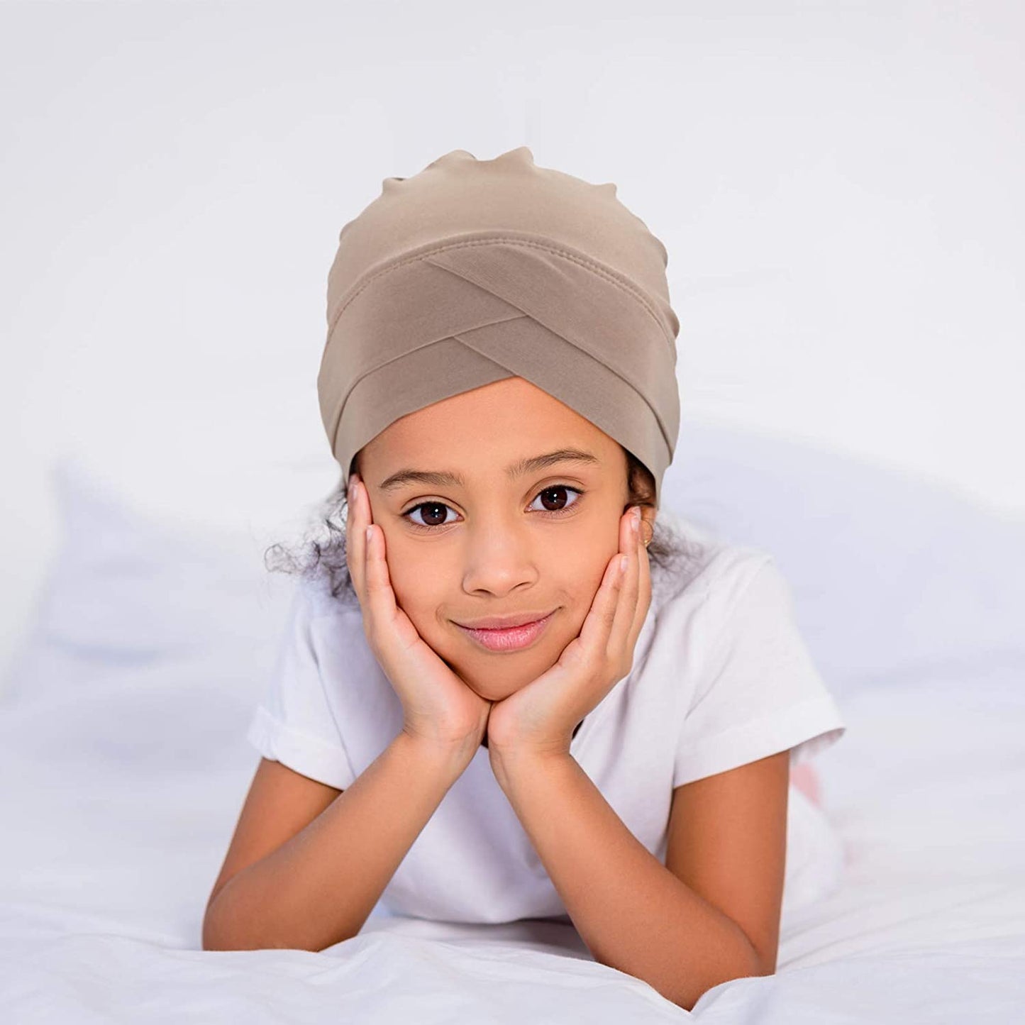 Geyoga 4 Pieces Women Turban Hats Slouchy Sleep Cap Headwrap Headwear Apparel & Accessories > Clothing Accessories > Headwear Geyoga   