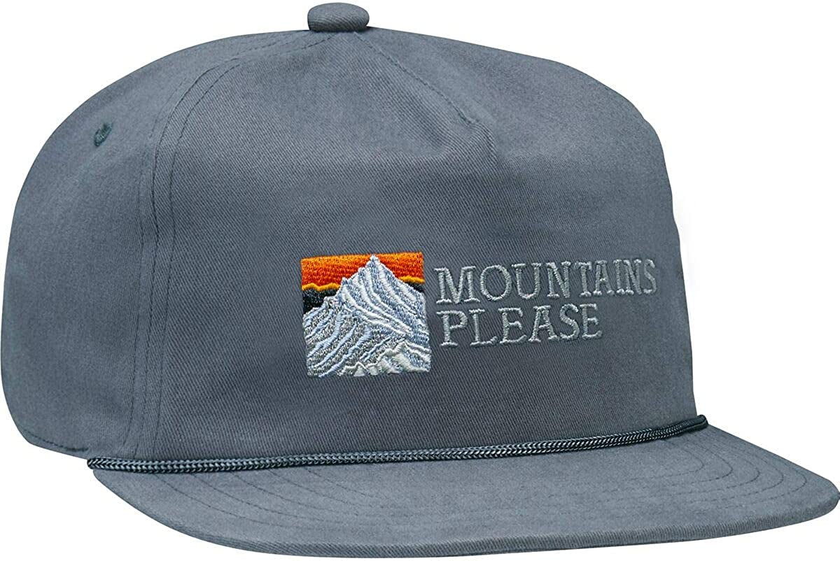 Coal Field Vintage Rope Strapback Hat Apparel & Accessories > Clothing Accessories > Headwear Coal Charcoal  