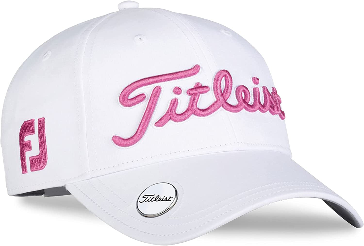 Titleist Womens Tour Performance Ball Marker Hat Blue Fog/White Apparel & Accessories > Clothing Accessories > Hats Titleist White/Ice Berry  