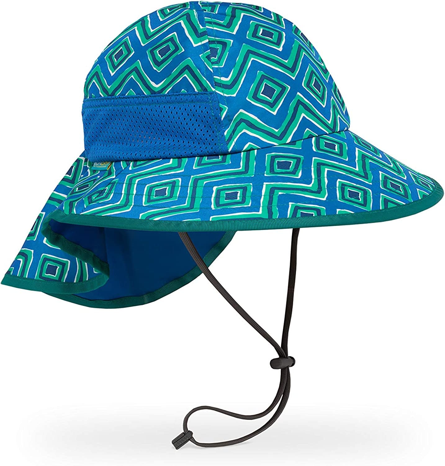 Sunday Afternoons Kids Play Hat Apparel & Accessories > Clothing Accessories > Hats Sunday Afternoons Blue Solar Geodes Medium 