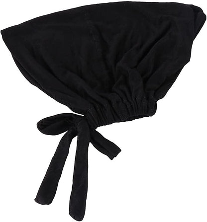 Chemo Headwear Hair Cover Inner Beanies Hat - 4 Packed Solid Bandana Skull Caps for Women Men Apparel & Accessories > Clothing Accessories > Headwear Qovelly   
