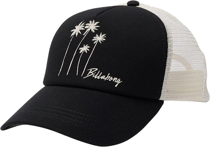 Billabong Women'S across Waves Adjustable Trucker Hat Apparel & Accessories > Clothing Accessories > Hats Billabong Black One Size 