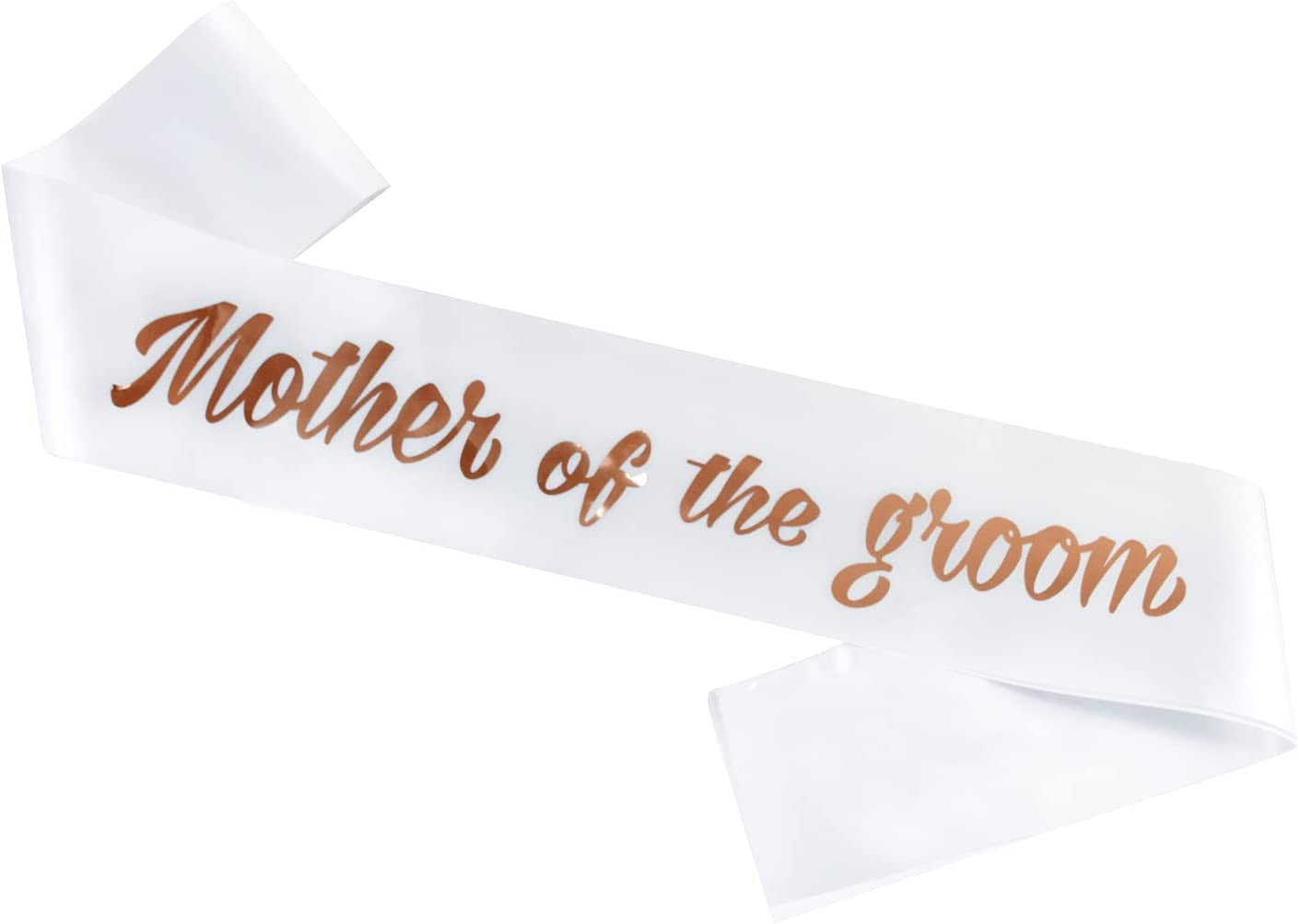 SGKUED Rose Gold Bachelorette Party Sash - Team Bride Decorations,Bridal Shower Favors,Hen Night Gifts, Engagement Party Satin Favors,Wedding Party Accessories Apparel & Accessories > Clothing Accessories > Sashes SGKUED Mother of the Groom  