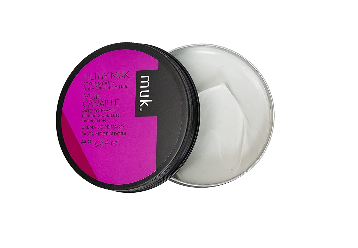 Muk Haircare Filthy Muk Gritty Finish Styling Paste, Hair Product, Hair Paste for Men, Firm Hold, Gritty Finish, Medium Shine - 3.4Oz Health & Beauty > Personal Care > Hair Care MUK.   