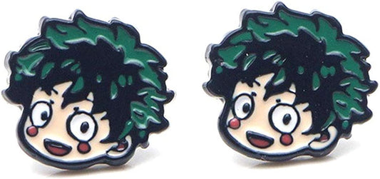 Fandom Bazaar Anime Cartoon Hero Academi Stud Earrings Gifts for Woman Girl. Apparel & Accessories > Jewelry > Earrings KJSYJBG   
