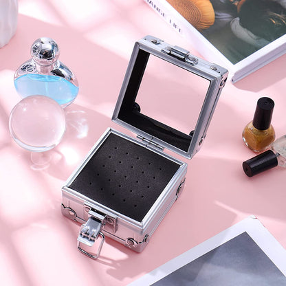 FRCOLOR Nail Drill Grinding Bit Holder Box Nails Drill Bits Storage Box Nail Polishing Heads Display Case Nail Tools Organizers Container Health & Beauty > Personal Care > Cosmetics > Cosmetic Tools > Nail Tools FRCOLOR   