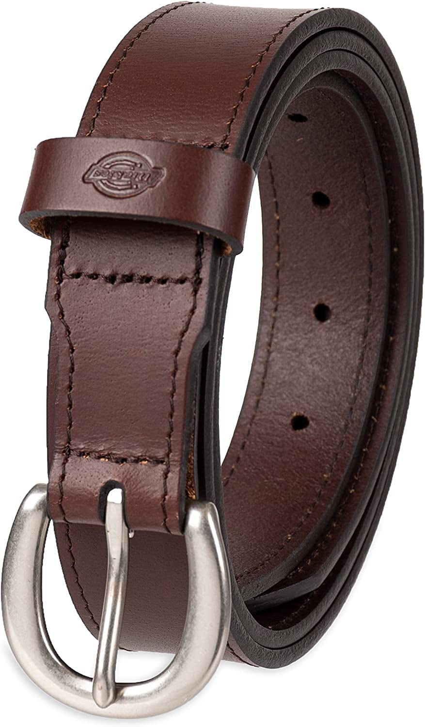 Dickies Women’S Leather Casual Belt Apparel & Accessories > Clothing Accessories > Belts Dickies Brown Medium 