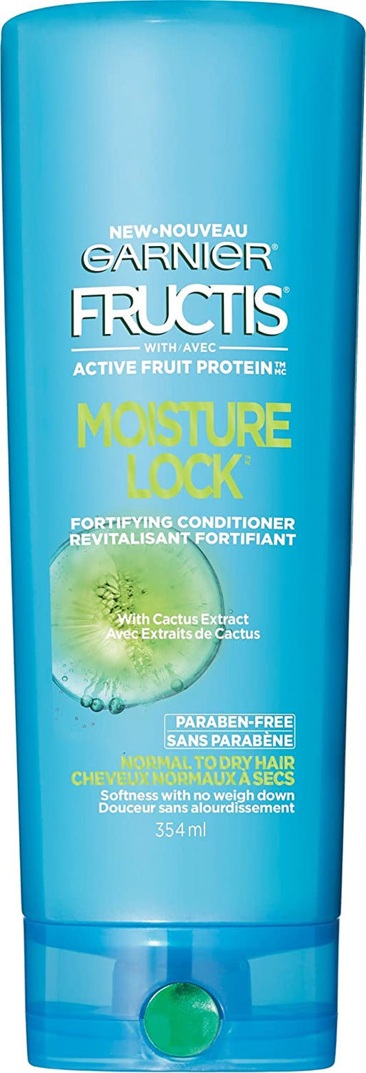 Garnier Hair Care Fructis Moisture Lock Conditioner, 12 Fluid Ounce Health & Beauty > Personal Care > Hair Care Garnier   