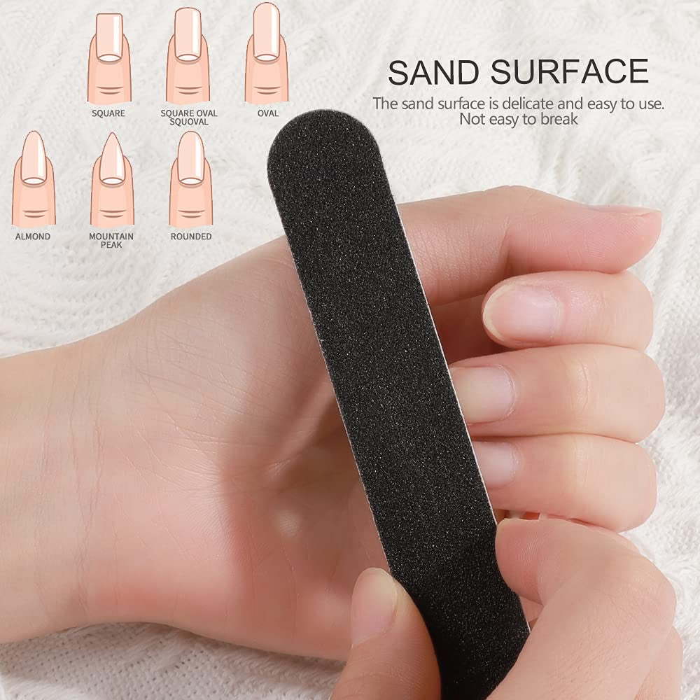 Nail Files and Buffers, FANDAMEI 20PCS Professional Manicure Tools Kit. Rectangular Nail Buffer Block & 100/180 Grit Nail File, 7 Way Nail File & Nail Polishing Buffer. Nail Care File Buffer Tool Health & Beauty > Personal Care > Cosmetics > Cosmetic Tools > Nail Tools FANDAMEI   