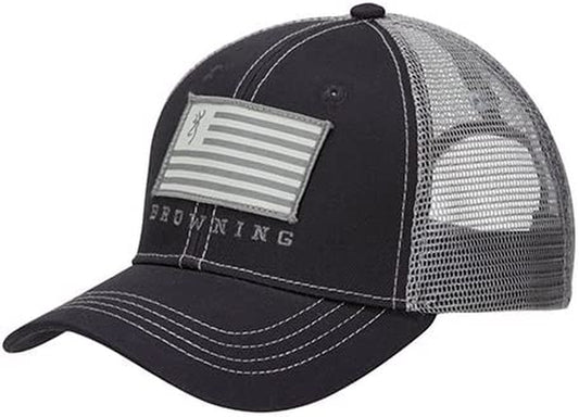 Browning Patriot Cap Slate Gray Apparel & Accessories > Clothing Accessories > Hats Browning   