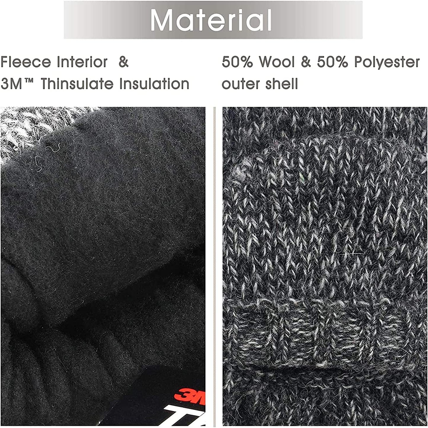 Metog Suede Thinsulate Thermal Insulation Mittens Apparel & Accessories > Clothing Accessories > Gloves & Mittens Metog   